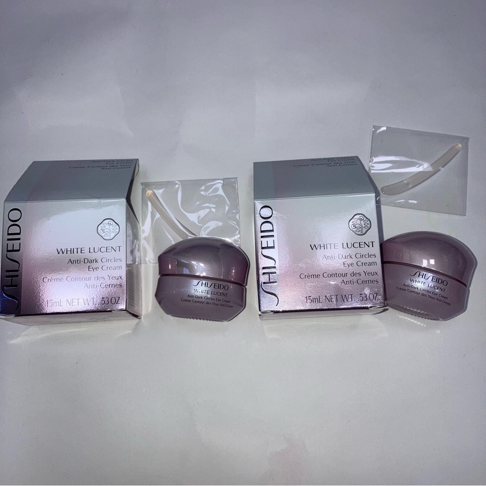 2 x Shiseido white lucent eye cream